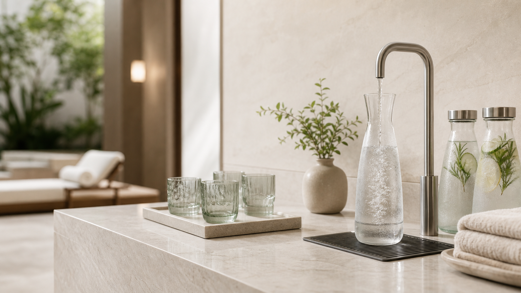 Aucua water source lifestyle concept