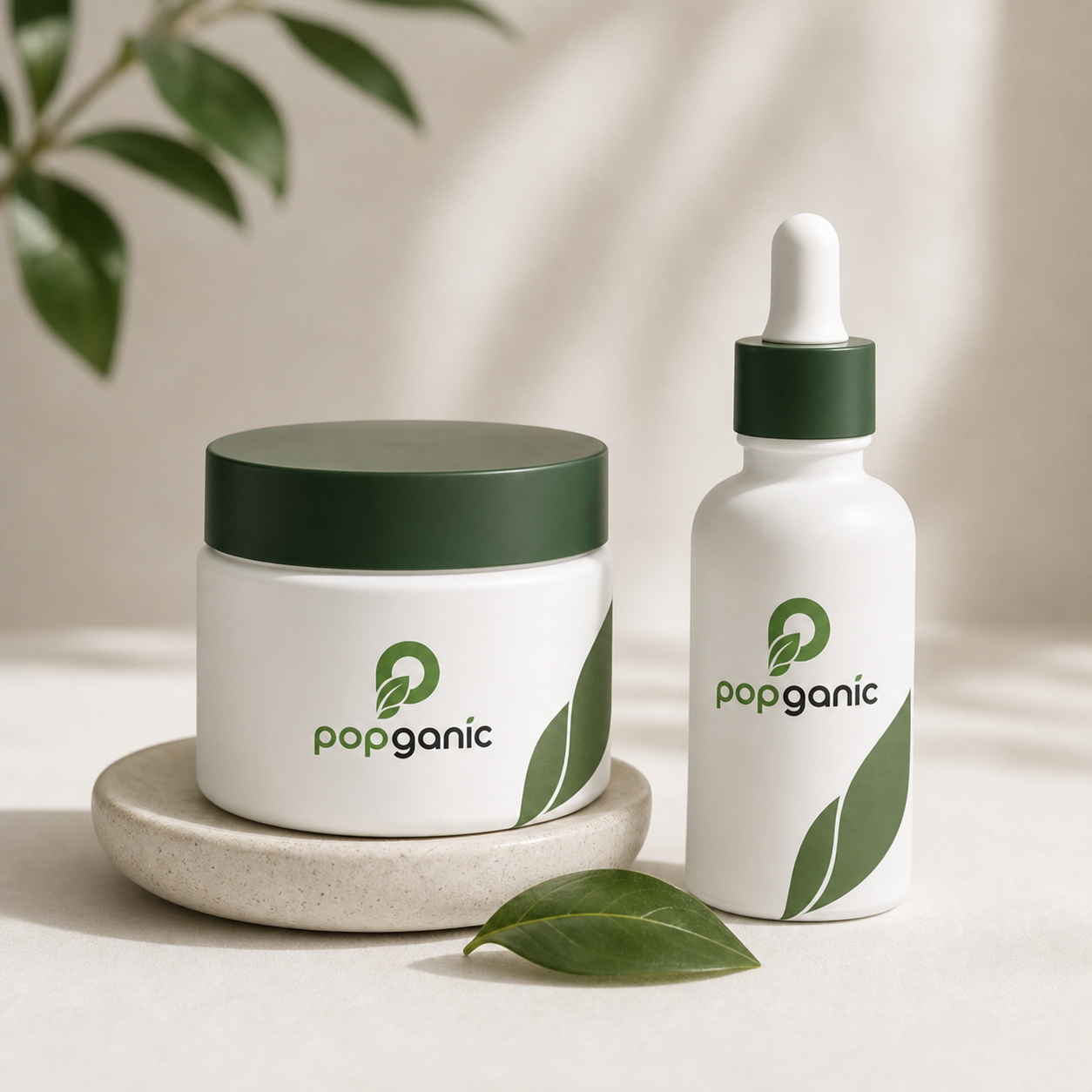 Popganic skin product line concept